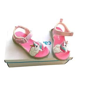Sandals Pink Unicorn Light-Up Soles By Carter's Toddler Girls ‎ 7